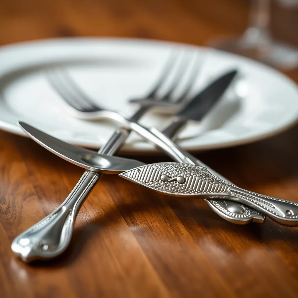 Sztućce do ryb – rozwiązanie krzyżówki