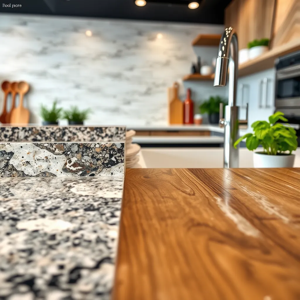 Z czego najlepiej zrobić blat kuchenny?