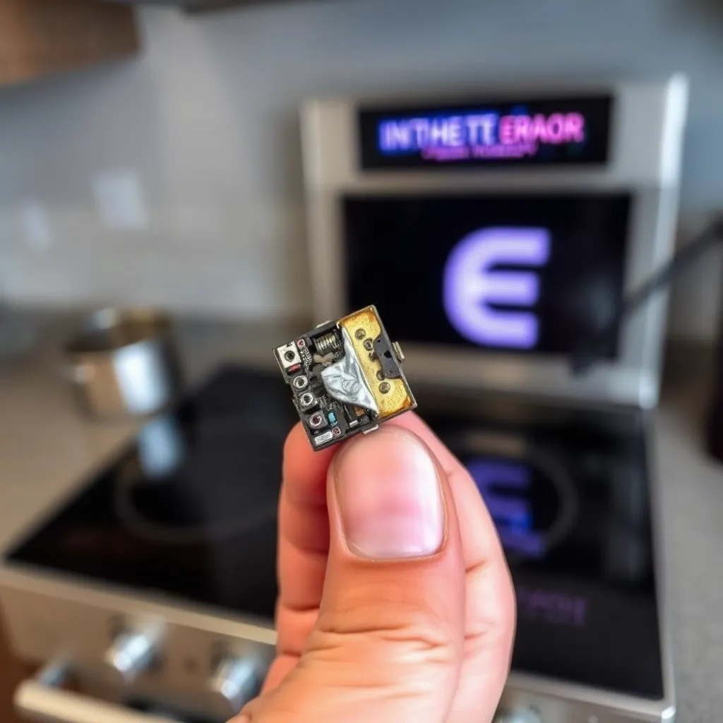 Jak rozwiązać problem z błędem E na płycie indukcyjnej?