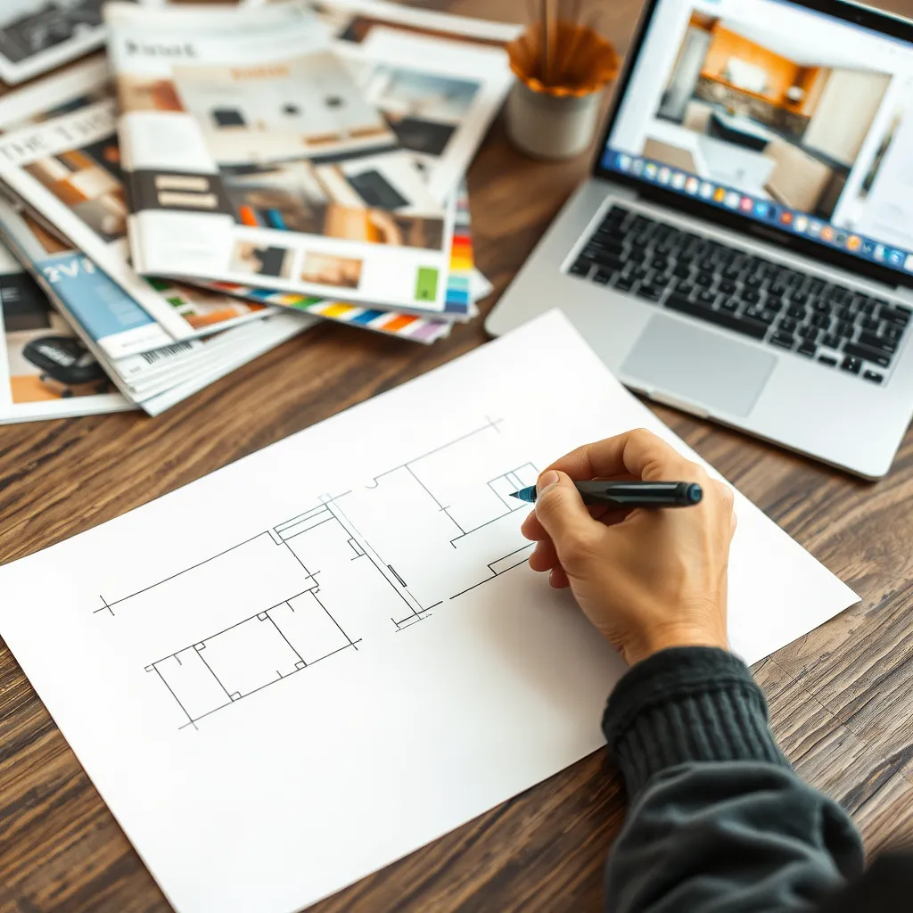 Jak narysować projekt kuchni – krok po kroku