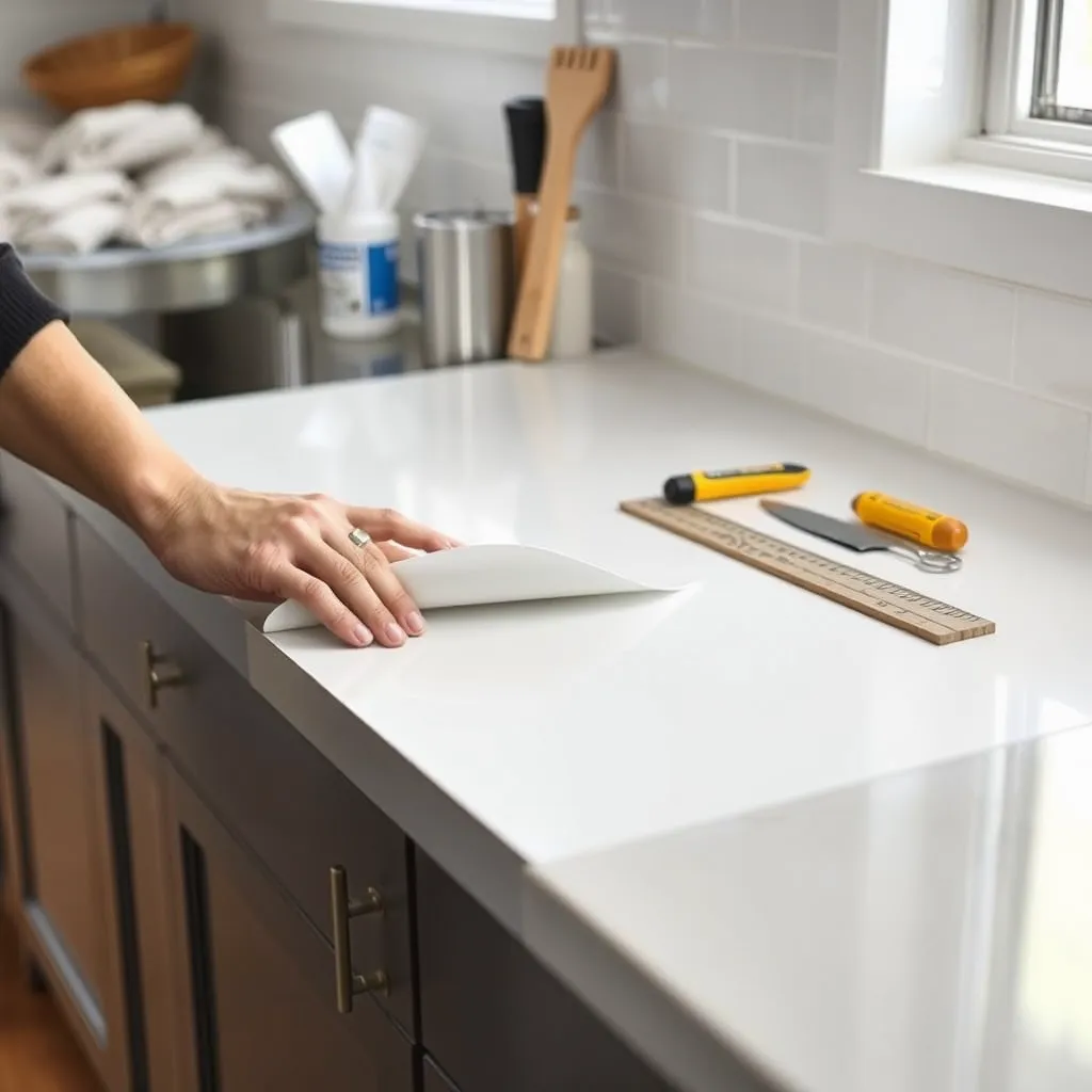 Jak okleić blat kuchenny – praktyczny poradnik