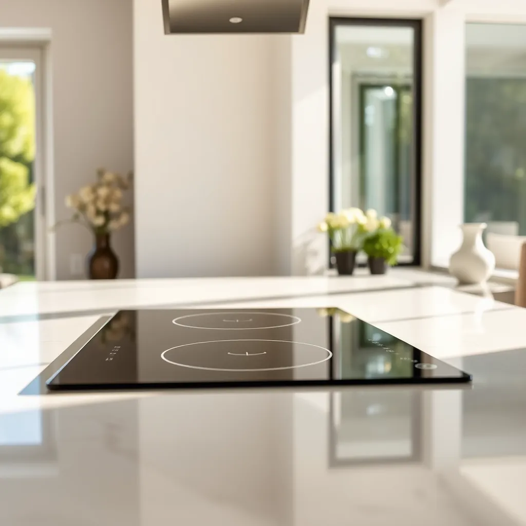 Czy można zamontować płytę indukcyjną przy oknie?