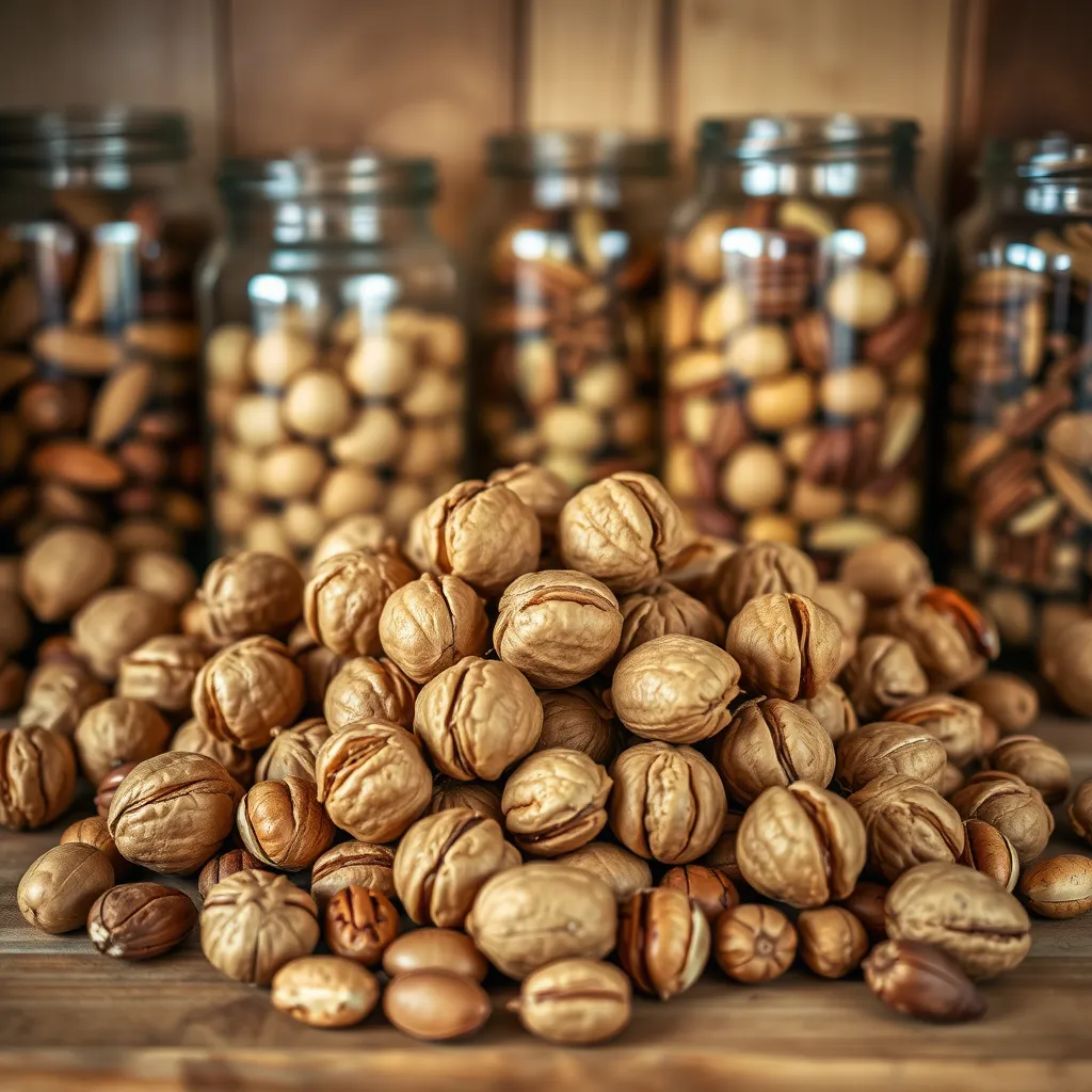 Jak długo można przechowywać orzechy włoskie w łupinach – praktyczne wskazówki