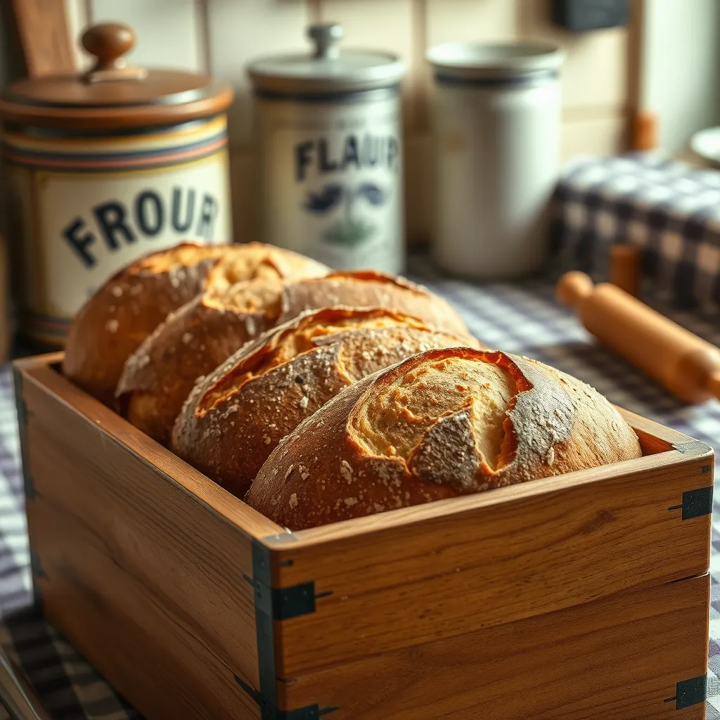 Jak przechowywać chleb pieczony w domu – praktyczne porady